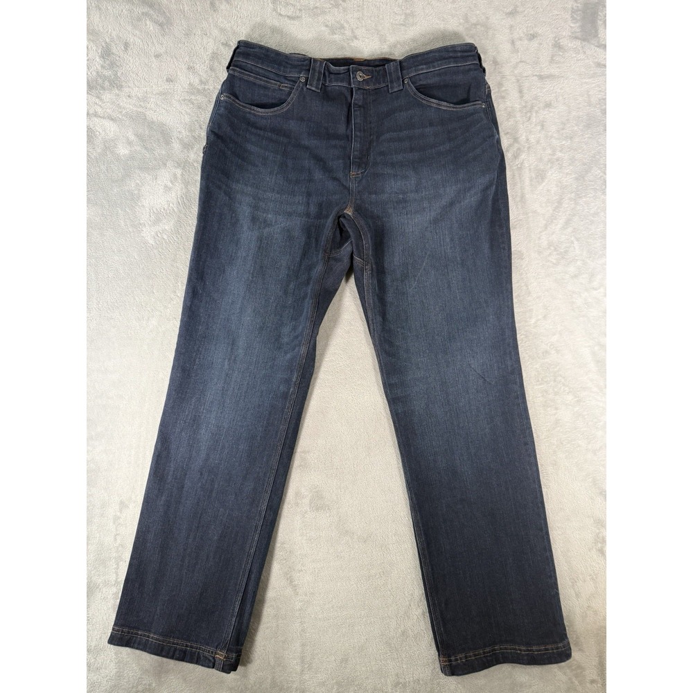 Duluth Trading Co Jeans Mens 36x32 Ballroom Double Flex Relaxed Fit